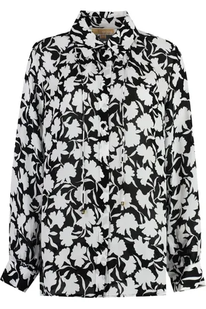 Michael Kors Femme, Blouses et Chemises, Multicolore, Taille: 42 FR Chemise en viscose imprimée