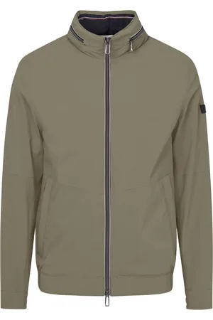 Bugatti Homme, Vestes, Vert, Taille: L Vestes Vertes Modèle Élégant