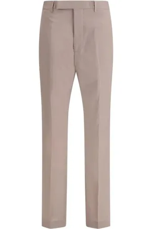 Rick Owens Femme, Pantalons, , Taille: 36 FR Pantalon en laine avec fermeture éclair et poches