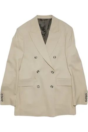 Acne Studios Femme, Vestes, Gris, Taille: 36 FR Blazer Gris Poussiéreux