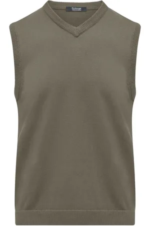 Bomboogie Homme, Pulls, Gris, Taille: 3XL V-neck vest