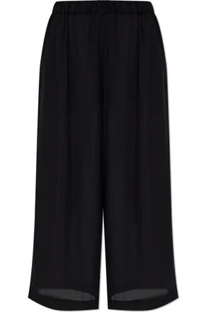 Comme des Garçons Femme, Pantalons, Noir, Taille: 38 FR Pantalon ample