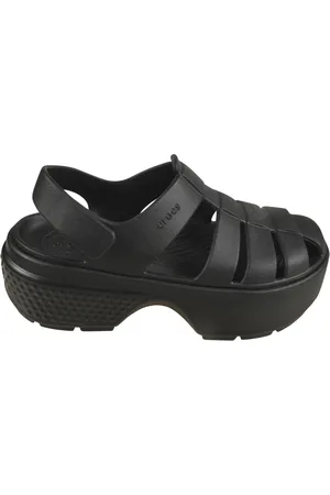Crocs Femme, Chaussures, Noir, Taille: 41 EU Sandales Noires pour l