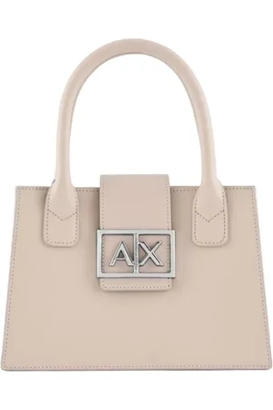 Armani Exchange Femme, Sacs, Rose, Taille: ONE Size Sac à main en simili cuir avec détail logo