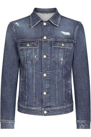 Dolce & Gabbana Homme, Vestes, Bleu, Taille: L Veste élégante avec G9Vz8Dg8Ln5S9001