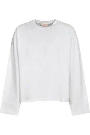 Marni Homme, Tops, Blanc, Taille: L Collection de T-shirts et Polos Élégants
