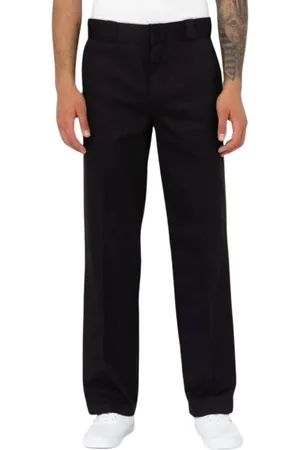 Dickies Homme, Pantalons, Noir, Taille: W32 L34 Pantalon de travail classique
