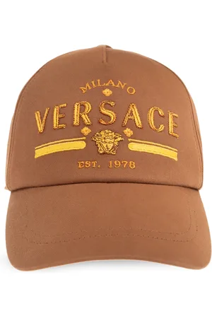 VERSACE Homme, Accessoires, Brun, Taille: 57 CM Casquette de baseball