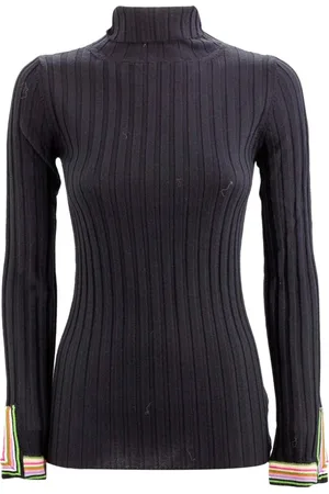 Etro Femme, Pulls, Noir, Taille: 38 FR Col roulés