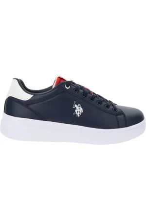 U.S. Polo Assn. Homme, Chaussures, Bleu, Taille: 43 EU Baskets Homme en Similicuir