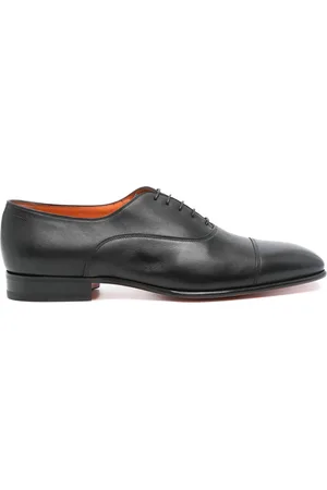 santoni Homme, Chaussures, Noir, Taille: 41 1/2 EU Chaussures Oxford Classiques