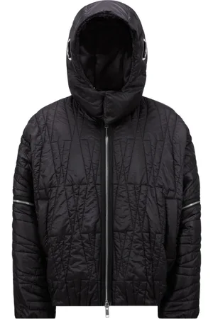 Moncler Femme, Vestes, Noir, Taille: 36 FR Doudoune matelassée à manches amovibles