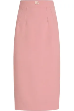 Dolce & Gabbana Femme, Jupes, Rose, Taille: 38 FR Jupes Roses Élégantes