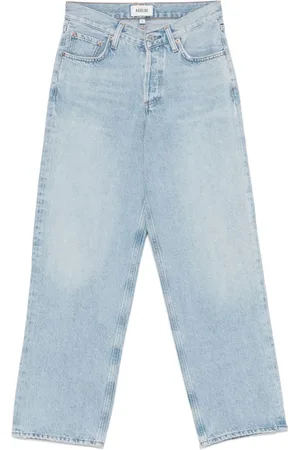 AGOLDE Femme, Jeans, Bleu, Taille: W24 Jean taille haute bleu ciel