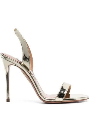 Aquazzura Femme, Chaussures, Jaune, Taille: 40 1/2 EU Escarpins