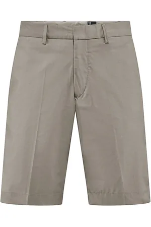 Bomboogie Homme, Shorts, Gris, Taille: W34 Gabardine Shorts