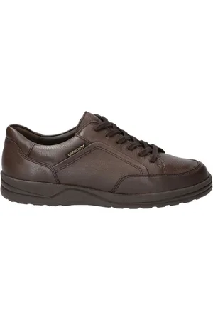 Mephisto Homme, Chaussures, Brun, Taille: 45 EU Baskets à lacets marron pour homme