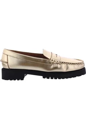 SEBAGO Femme, Chaussures, Gris, Taille: 38 EU Dan Metallic Loafer