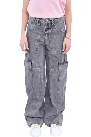 Michael Kors Femme, Jeans, Gris, Taille: 34 FR Pantalon Cargo Large