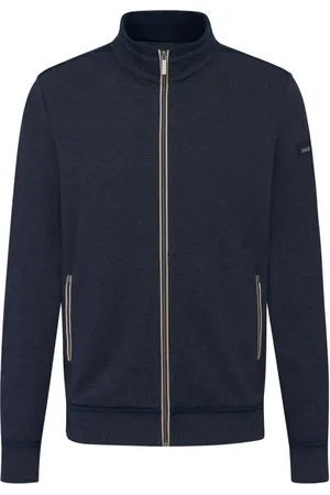 Bugatti Homme, Vestes, Bleu, Taille: L Vestes Bleues Élégantes