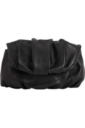 MALABABA Femme, Sacs, Noir, Taille: ONE Size Pochette en cuir faite main