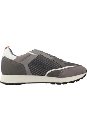 Geox Homme, Chaussures, Gris, Taille: 42 EU Baskets Élégantes pour Hommes