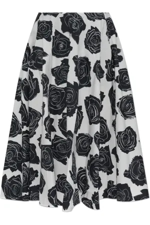 Marni Femme, Jupes, Noir, Taille: 34 FR Jupe à motif floral