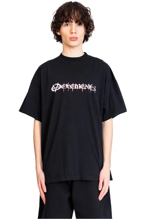 Vetements Homme, Tops, Noir, Taille: M T-shirt Regular Reaper Noir