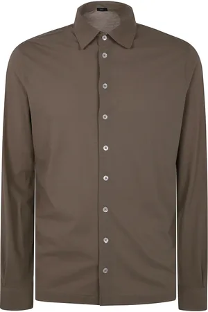 HERNO Homme, Chemises, Brun, Taille: 3XL Chemise Casual