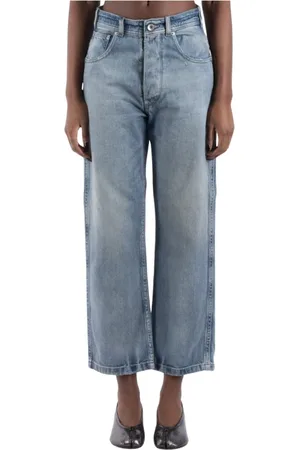Maison Margiela Femme, Jeans, Bleu, Taille: W27 Jean Denim Bleu Clair