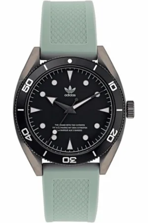adidas Homme, Accessoires, Noir, Taille: ONE Size Montre Fashion Edition Two