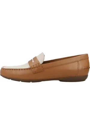 Geox Femme, Chaussures, Brun, Taille: 38 EU Mocassins Élégants pour Femmes
