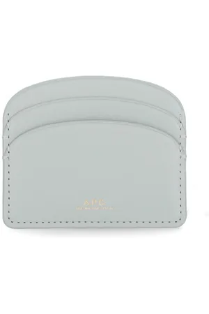 A.P.C. Femme, Accessoires, Gris, Taille: ONE Size Porte-cartes Demi Lune