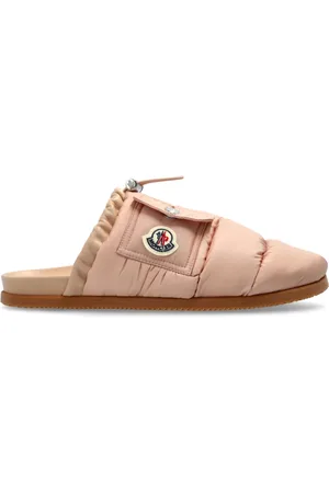 Moncler Femme, Chaussures, Rose, Taille: 40 EU Mon Slides