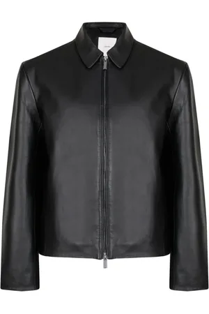 Calvin Klein Homme, Vestes, Noir, Taille: M Veste chemise en cuir noir