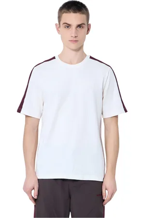 adidas Homme, Tops, Multicolore, Taille: M T-shirt ras du cou à motif logo