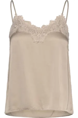 Rosemunde Femme, Tops, , Taille: 36 FR Haut en Dentelle Féminin Silver Lining