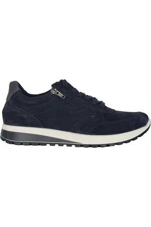 ARA Homme, Chaussures, Bleu, Taille: 39 EU Baskets à lacets large - Bleu