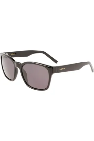 Lanvin Femme, Accessoires, Noir, Taille: ONE Size Lunettes de soleil carrées en acétate