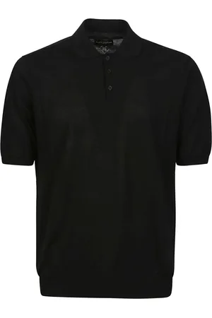 BALLANTYNE Homme, Tops, Noir, Taille: 2XL Polo Chemises