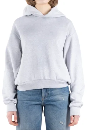 Acne Studios Femme, Sweatshirts et sweats à capuche, Gris, Taille: 36 FR Sweat Gris Chiné