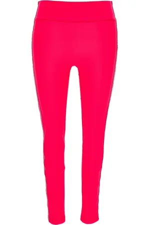 VERSACE Femme, Pantalons, Rose, Taille: 36 FR Pantalons Élégants pour les Amateurs de Mode