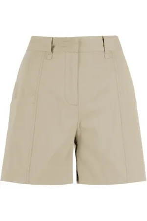 Bomboogie Femme, Shorts, , Taille: 38 FR High Waisted Cotton Satin Shorts