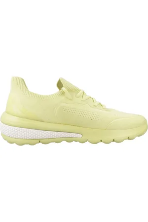 Geox Femme, Chaussures, Jaune, Taille: 38 EU Baskets Spherica Actif