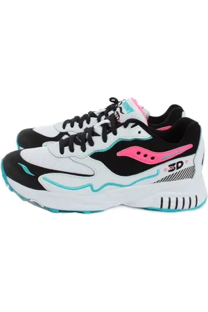 Saucony Homme, Chaussures, Multicolore, Taille: 37 1/2 EU Baskets 3D Grid Hurricane