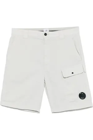 C.P. Company Homme, Shorts, Gris, Taille: M Cargo Bermuda Shorts Blue Fox
