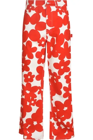 Marni Homme, Pantalons, Rouge, Taille: M Pantalon Élégant
