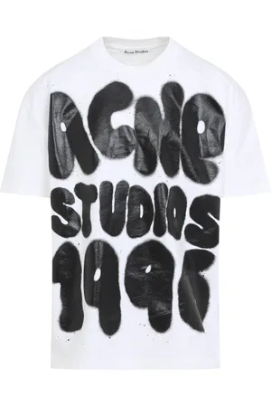 Acne Studios Homme, Tops, Blanc, Taille: S T-shirt blanc