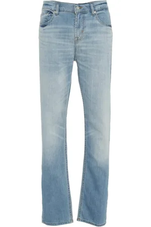 7 for all Mankind Homme, Jeans, Bleu, Taille: W32 Slimmy Jeans