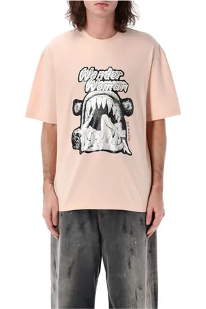 Acne Studios Homme, Tops, Rose, Taille: L T-Shirt Wonder Woman